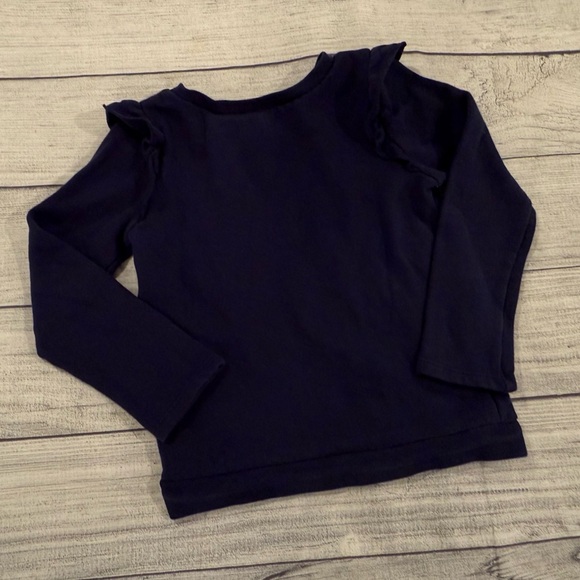 Carter's Dark Blue Unicorn Long Sleeve Tee/size 6-6X - Picture 4 of 6